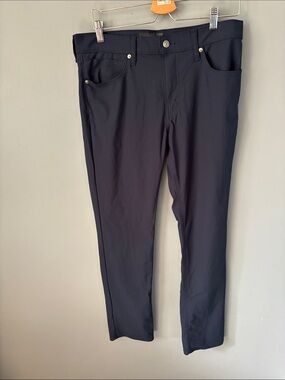 Signature by Levi Strauss Men's Action Flex Pro Dark Navy Dress Pants